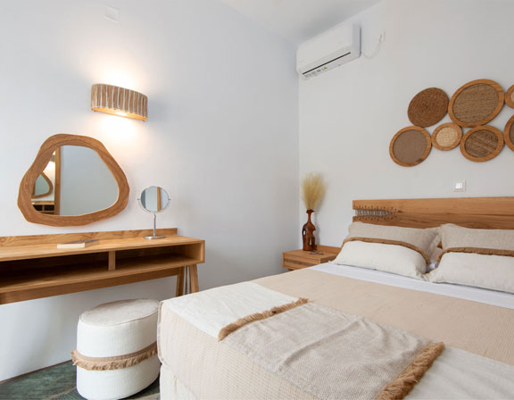 Chambre principale avec lit double