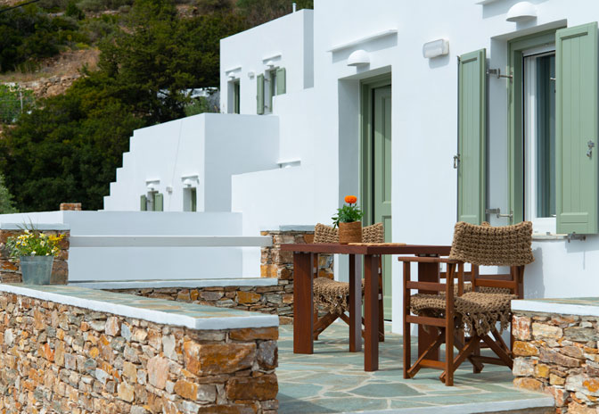 Appartements de deux pièces à Thymari villas à Sifnos