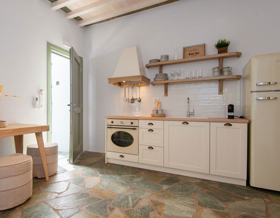 Cuisine moderne dans les appartements de deux pièces