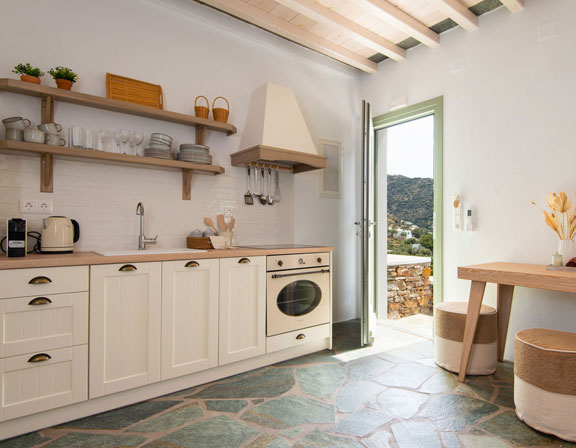 Appartements à Sifnos avec cuisine entièrement équipée
