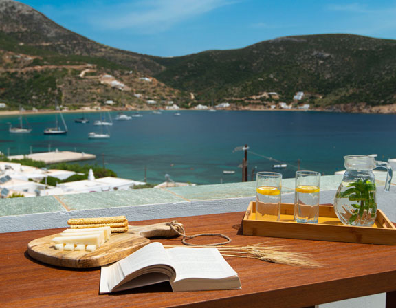 Séjournez à Sifnos avec vue sur la mer