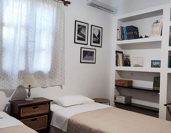 Chambre avec lits simples